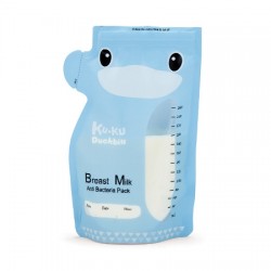 KuKu Duckbill 雙出口立體母乳保鮮袋 260ml - 25 pcs