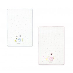 KuKu Duckbill 格子緹花紗布澡巾 - 2 pcs