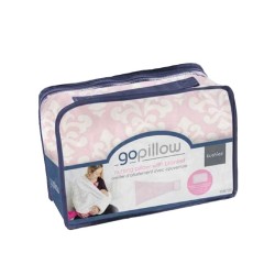 Kushies GoPillow 可穿戴式母乳喂哺枕連毯子 -  粉色