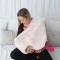 Kushies GoPillow 可穿戴式母乳喂哺枕連毯子 -  粉色