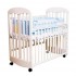 LA Baby 嬰兒木床 (90WR) 白色 - 24.2" x 41.7"