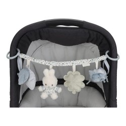 Little Dutch Miffy 菲嬰兒車毛絨玩具掛飾 - 幸運藍