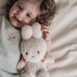 Little Dutch Miffy 印花坐姿毛绒玩具 20cm - 幸運粉紅