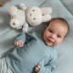 Little Dutch Miffy 印花坐姿毛绒玩具 20cm - 幸運藍
