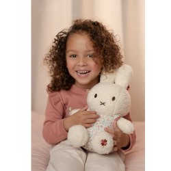 Little Dutch Miffy 印花坐姿毛绒玩具 30cm - 幸運粉紅