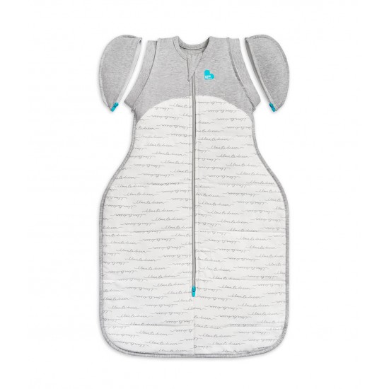 Love To Dream Swaddle Up Warm 50/50 温暖蝶型包巾 - 夢想家 白色, 2.5 Tog