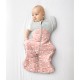 Love To Dream Swaddle Up Warm 50/50 温暖蝶型包巾 - 粉紅色細傻鵝, 2.5 Tog