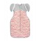 Love To Dream Swaddle Up Warm 50/50 温暖蝶型包巾 - 粉紅色細傻鵝, 2.5 Tog