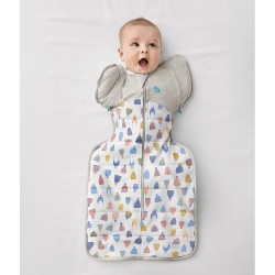 Love To Dream Swaddle Up Warm 50/50 温暖蝶型包巾 - 開心帽子, 2.5 Tog