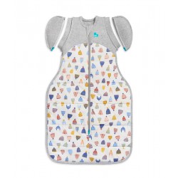 Love To Dream Swaddle Up Warm 50/50 温暖蝶型包巾 - 開心帽子, 2.5 Tog