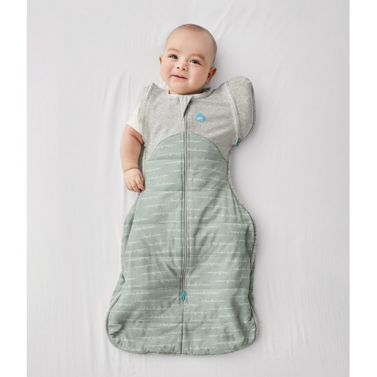 Love To Dream Swaddle Up Warm 50/50 温暖蝶型包巾 - 夢想家橄欖綠, 2.5 Tog