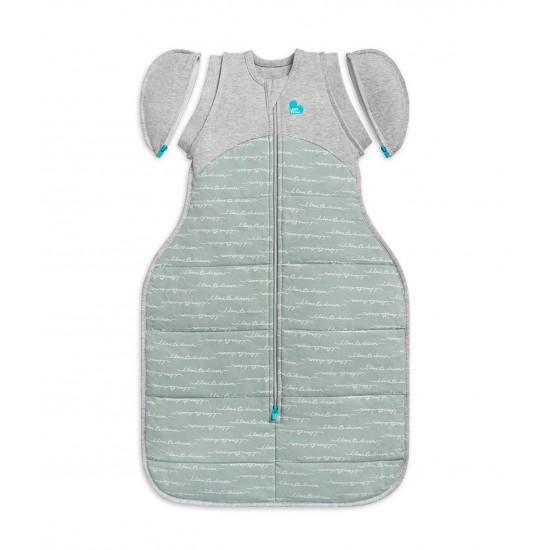 Love To Dream Swaddle Up Warm 50/50 温暖蝶型包巾 - 夢想家橄欖綠, 2.5 Tog