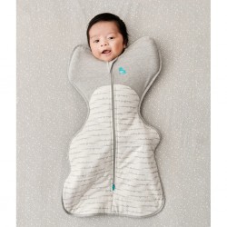 Love To Dream Swaddle Up Warm 蝶型包巾 - 白色 (stage 1), 2.5 Tog