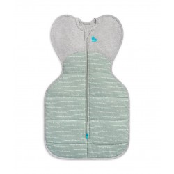 Love To Dream Swaddle Up Warm 蝶型包巾 - 夢想家橄欖綠 (stage 1), 2.5 Tog