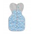 Love To Dream Swaddle Up Warm 蝶型包巾 - 藍色細傻鵝 (stage 1), 2.5 Tog