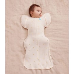Love to Dream Swaddle Up 50/50 Transition Bag - 竹纖維 奶油柠檬 (stage 2), 1.0 Tog