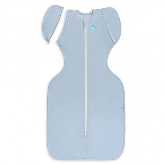 Love to Dream Swaddle Up 50/50 Transition Bag Lite 竹纖維 - 霧藍 (stage 2), 0.2 Tog