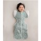 Love to Dream Swaddle Up 50/50 Transition Bag - 竹纖維 橄欖星星月亮 (stage 2), 1.0 Tog