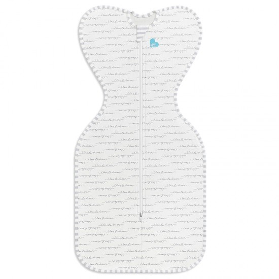 Love To Dream Swaddle Up 蝶型包巾 - 白色 (stage 1),  1.0 Tog