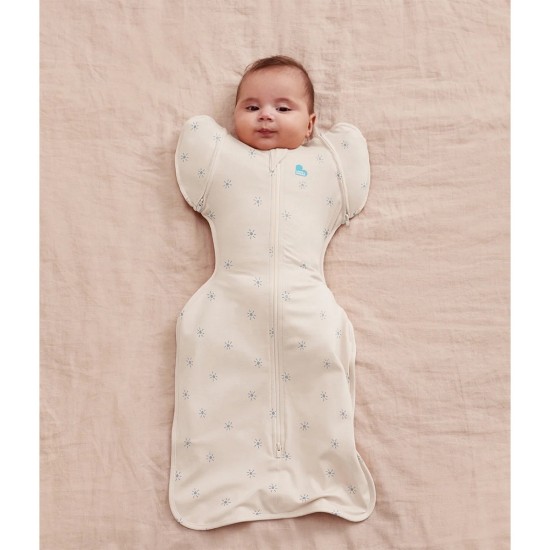 Love to Dream Swaddle Up 50/50 Transition Bag Lite 竹纖維 - Sunny Mist Blue (stage 2), 0.2 Tog