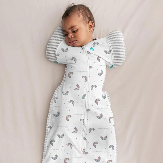 Love to Dream Swaddle Up 50/50 Transition Bag - 彩虹, 1.0 Tog