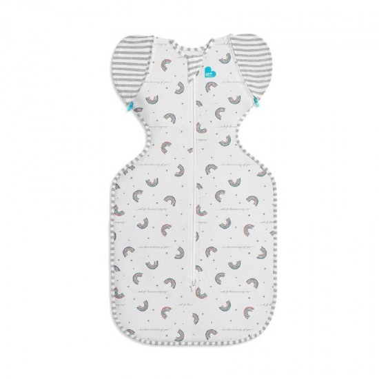 Love to Dream Swaddle Up 50/50 Transition Bag - 彩虹, 1.0 Tog