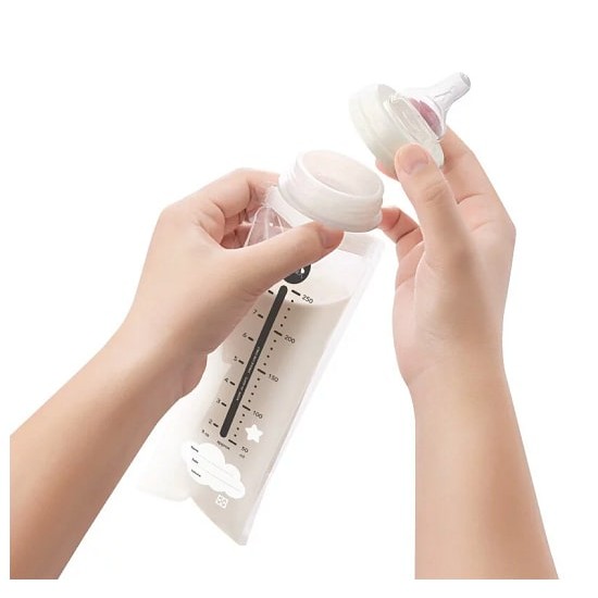 Mammy Village 六甲村寬口徑拋棄式奶瓶組合 - 250 ml x 5 pcs