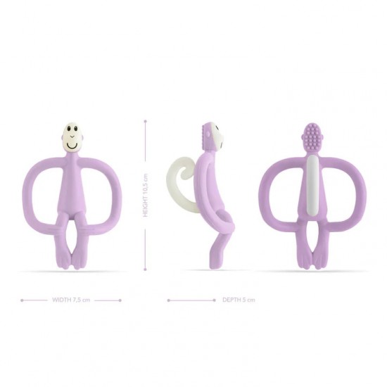 Matchstick Monkey 咬咬猴牙刷固齒器 (有尾款) - 紫