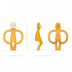 Matchstick Monkey 動物牙膠固齒器 - Ludo Lion
