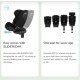 Maxi Cosi EMERALD 360 PRO 汽車座椅 (40-150CM) - 黑色 (8621671110)