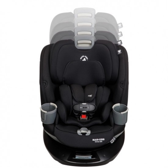 Maxi Cosi EMME 360 ALL IN ONE 汽車座椅 - 午夜黑 (430608270)