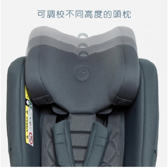 Maxi-Cosi Spinel Plus 360 汽車座椅 (0-36KG) - 黑色