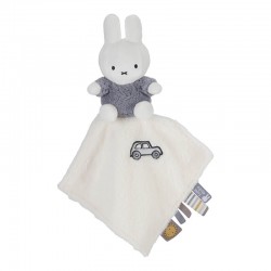 Miffy 兔子米菲安撫巾毛茸茸藍色