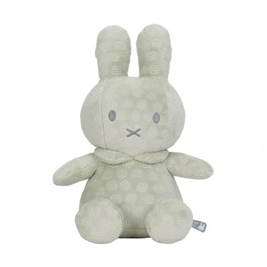 Miffy 米菲抱抱毛絨玩具 30 cm - 綠色花