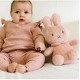 Miffy 米菲抱抱毛絨玩具 30 cm - 粉紅花