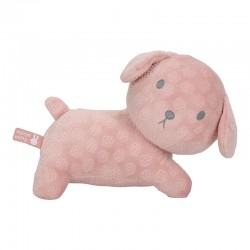 nijntje miffy 抱抱小狗 25 cm 粉紅花