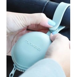Minikoioi 矽膠奶嘴儲存器 - 藍色