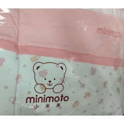 Minimoto 小奶瓶 7件床品套裝, 粉紅 - 細尺寸