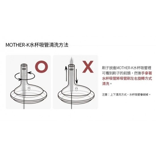 Mother-K 吸管清潔刷 (2入組)