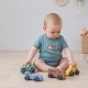 Nuby 汽車矽膠固齒牙膠玩具