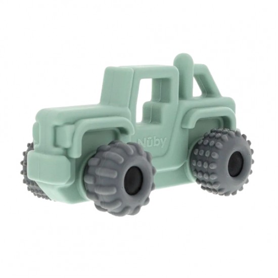 Nuby 貨車矽膠固齒牙膠玩具