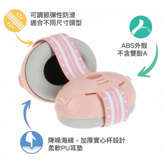 Nuby 2-in-1 嬰幼兒隔音降噪耳罩