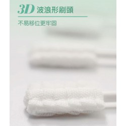 Nuby 口腔清潔棒 - 100入