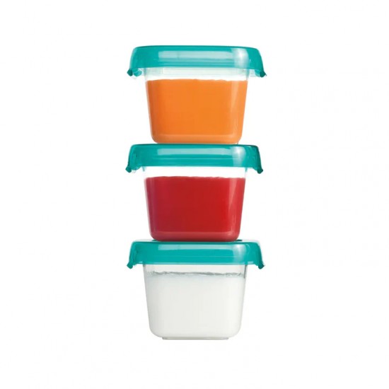 OXO Tot 食物冷存格 2 oz x 3 pcs - Teal