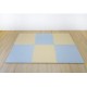 Pato Pato 巧拼地墊 60 x 60 x 2cm x 6片- 鵝黃 / 灰藍 (PT-020)