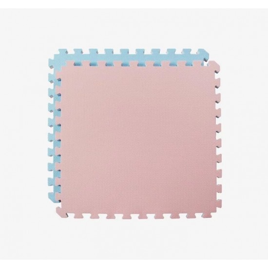 Pato Pato 巧拼地墊 60 x 60 x 2cm x 6片-  粉紅 / 藍色 (PT-001)