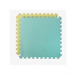 Pato Pato 巧拼地墊 60 x 60 x 2cm x 6片- 黃色 / 薄荷綠 (PT-002)