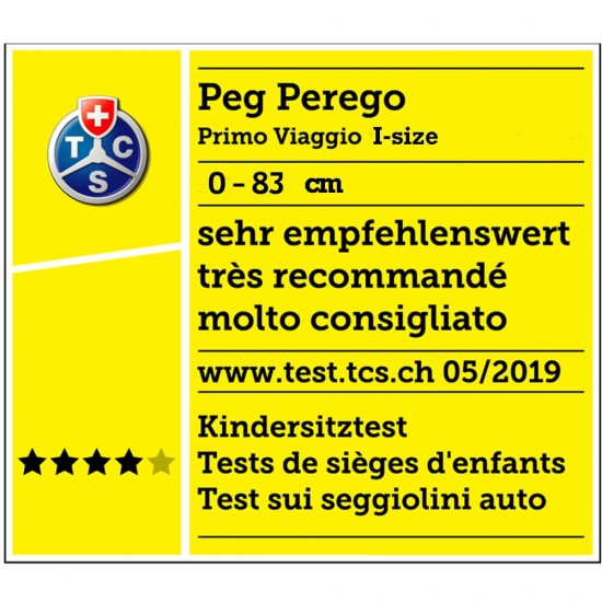 Peg Perego PRIMO VIAGGIO I-SIZE 汽車座椅連底座 - 灰色