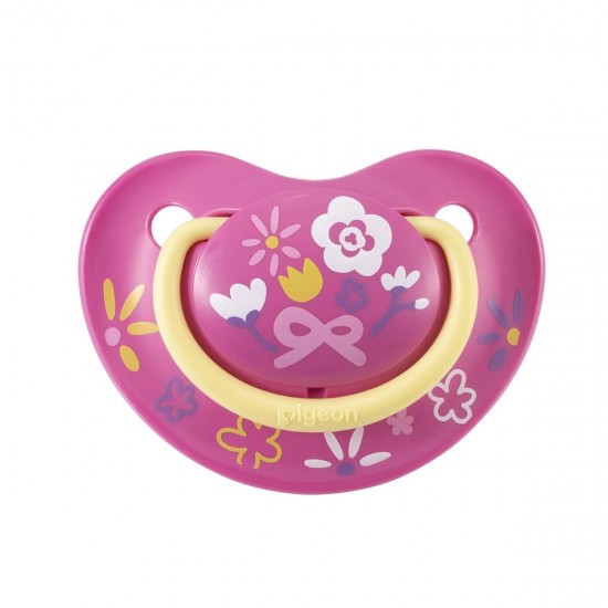 Pigeon Fun Friends 安撫奶嘴 6-18m  (Size L) - 蝴蝶結