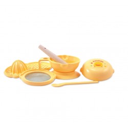 PiyoPiyo 黃色小鴨 嬰幼兒七件組食物調理器